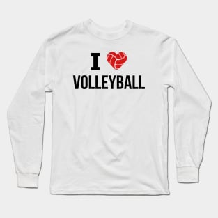 I love Volleyball Long Sleeve T-Shirt